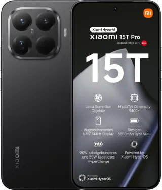 Xiaomi 15T Pro Nero 1TB 12GB RAM