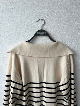 Jersey Fórmula Joven cuello pico rayas