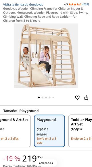 Escalada / Parque Infantil / Gimnasio / Montessori