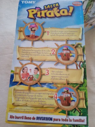 Juego Salta Pirata Bizak Tricky Juegos