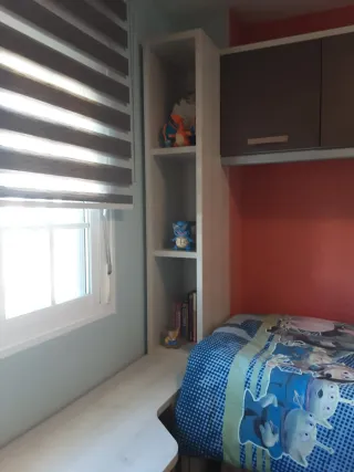 Dormitorio juvenil completo con cama nido.