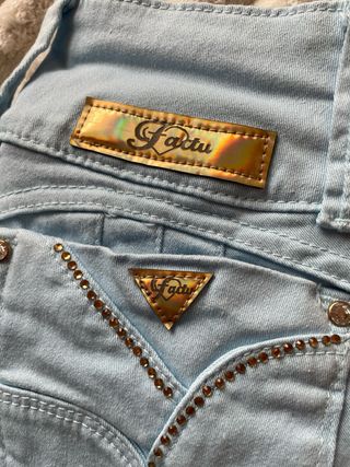 Pantalón Colombiano Azul Talla Única