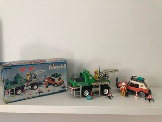 Famobil System Camión Grúa y Coche