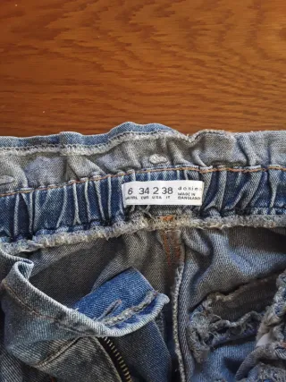 Pantalón Vaquero Denin Azul Talla M