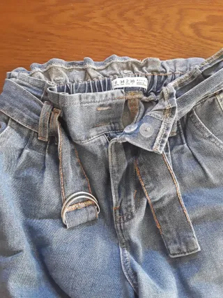 Pantalón Vaquero Denin Azul Talla M