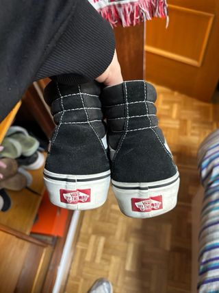 Vans Negras Altas