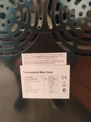 Vinoteca Nevera para Vinos