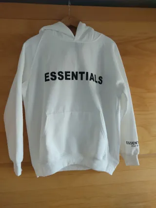 Sudadera Essentials Blanca