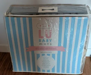 Alfombra puzzle bebé LUBABYMATS acolchada