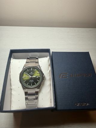 Reloj Casio Edifice Esfera Verde