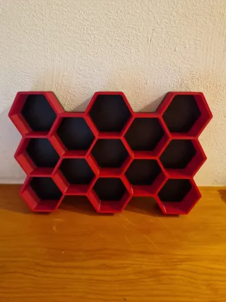 Expositor Hexagonal Figuras Kinder Joy