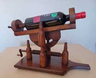 Decantador Basculante de Precisión - Madera Noble