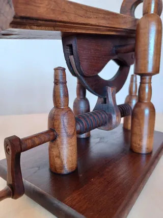 Decantador Basculante de Precisión - Madera Noble