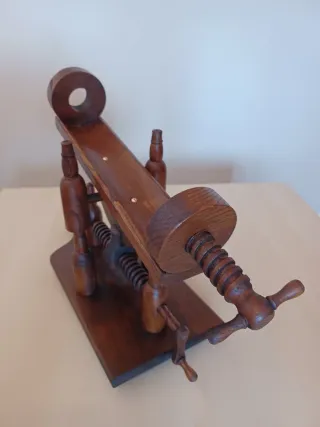 Decantador Basculante de Precisión - Madera Noble