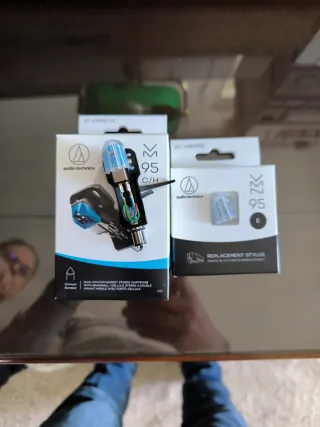 Cápsula e aghi Audio-Technica