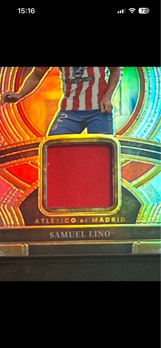 Cromo parche Samuel Lino Atlético Madrid