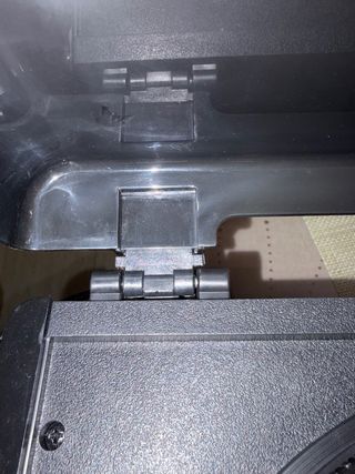 Tocadiscos Negro y Plateado