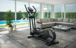 Elíptica NordicTrack con pantalla