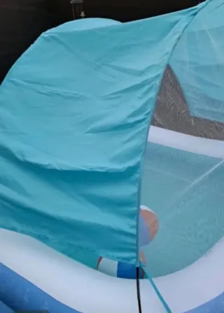 Piscina Hinchable Familiar con Toldo