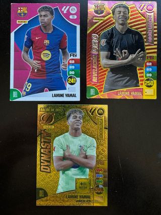Lote Lamine Yamal Adrenalyn 2024/25
