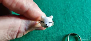 Set 2 anelli, 1 orecchino, 1 ciondolo