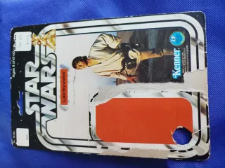 Star Wars Luke Skywalker Kenner Cardback