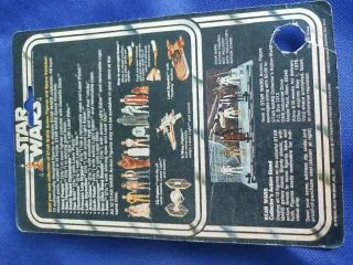 Star Wars Luke Skywalker Kenner Cardback