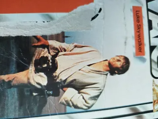 Star Wars Luke Skywalker Kenner Cardback