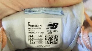 Deportivas New Balance Beige y Rosa