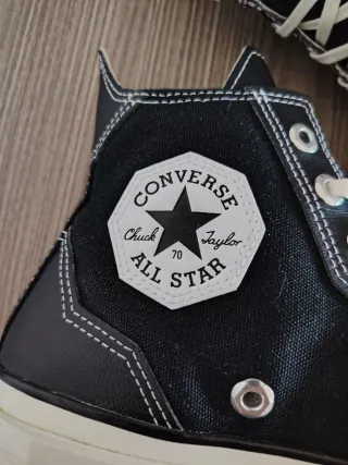Scarpe Converse All Star Platform Nere