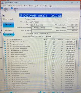 Disco Duro Externo Seagate 1TB
