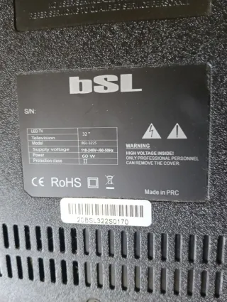 Smart TV LED 32 Negra