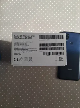 Xiaomi Redmi 9C Con cargador
