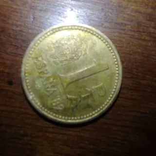 Moneda Antigua Rey Const. De España.plata