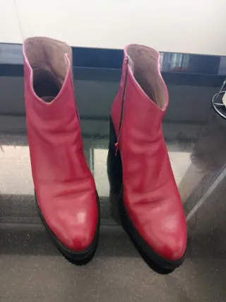 Botines Wonders burdeos Talla 40