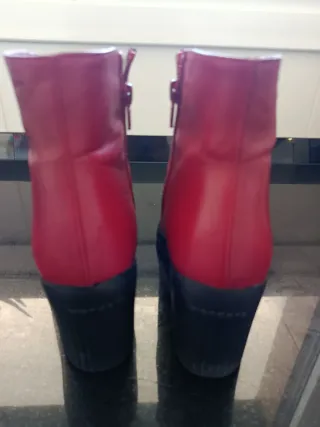 Botines Wonders burdeos Talla 40