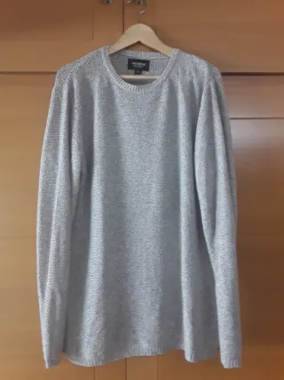 Jersey Pull and Bear Gris