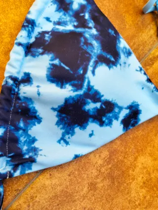 Bikini Tie-Dye Azul y Negro