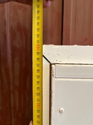 Ventana corredera aluminio blanca