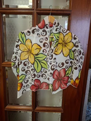 Foulard donna fantasia floreale