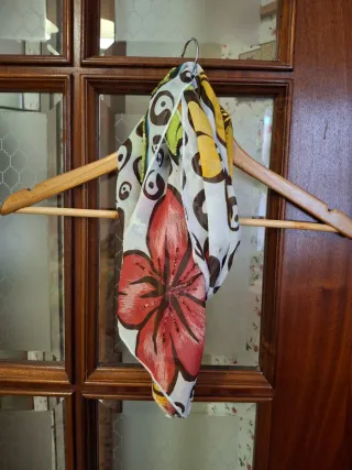 Foulard donna fantasia floreale