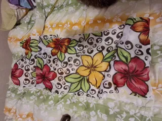 Foulard donna fantasia floreale