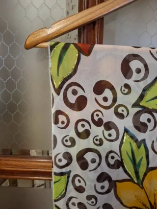 Foulard donna fantasia floreale