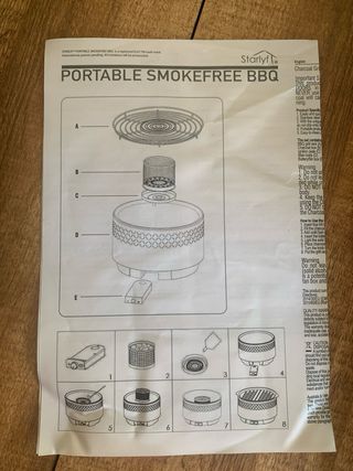 Barbacoa Portátil Sin Humo Starlyf