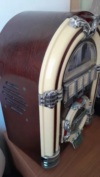 Jukebox estilo retro vintage