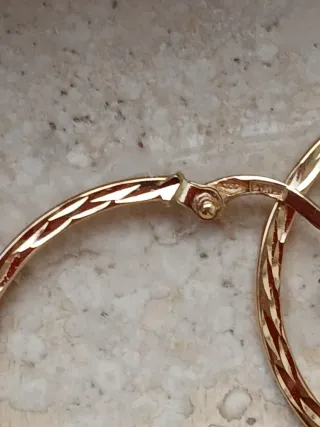 Orecchini Cerchio Oro Giallo 750