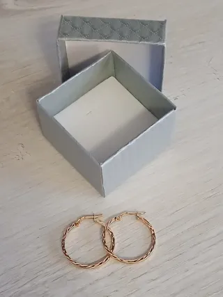 Orecchini Cerchio Oro Giallo 750