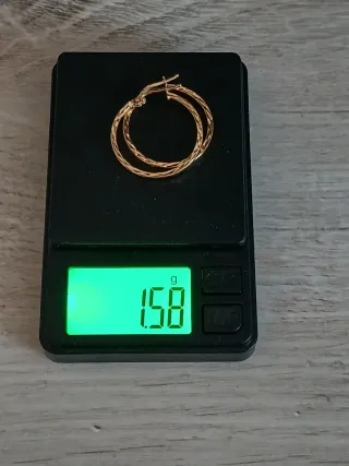 Orecchini Cerchio Oro Giallo 750