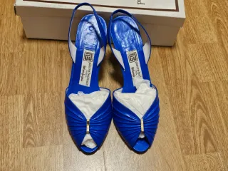 Zapatos Pierre Balmain París Azul Talla 37