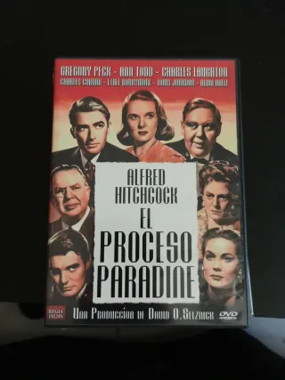 DVD El Proceso Paradine - Alfred Hitchcock